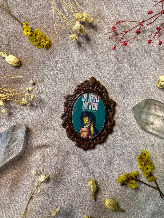 Dr. Jeckyll and Mr. Hyde Book Pin