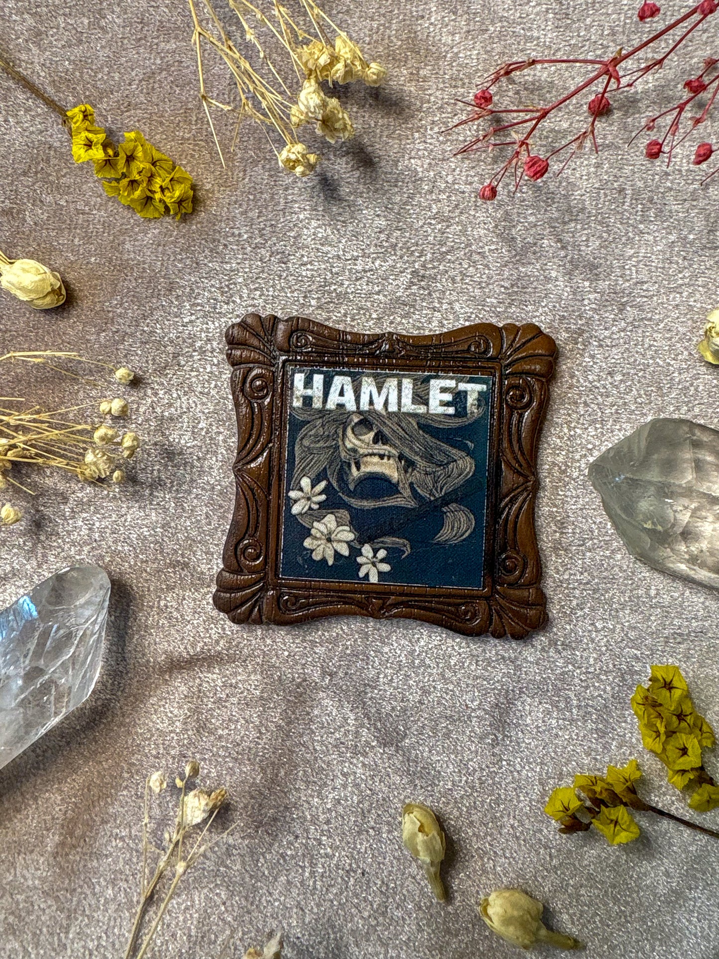 Hamlet Book Pin
