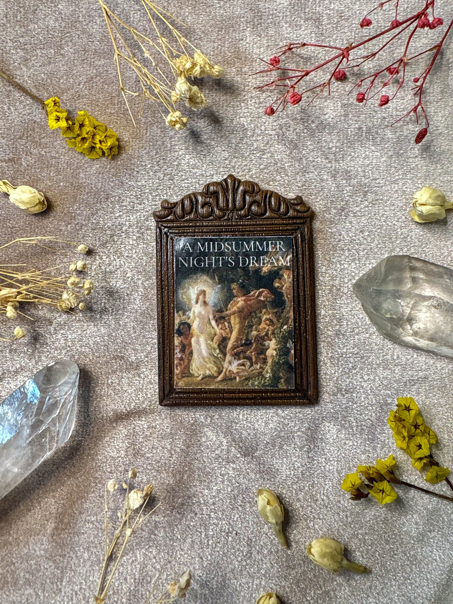 Midsummer Night's Dream Book Pin