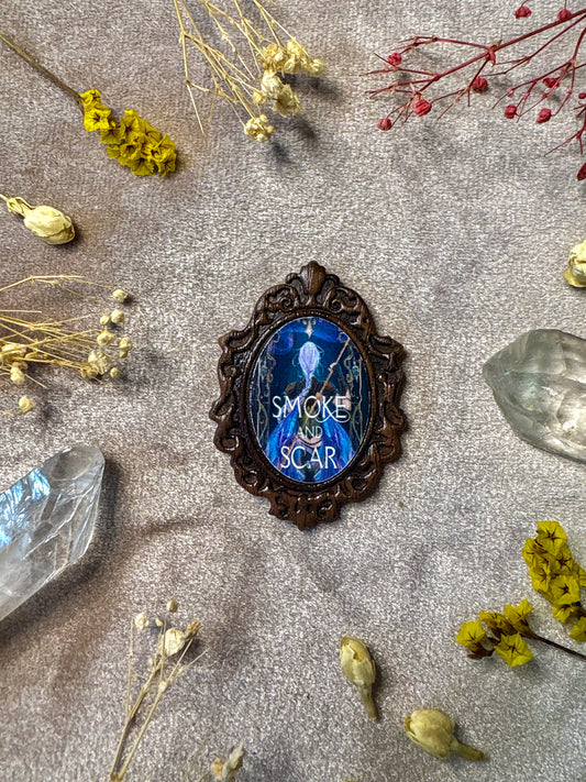 Smoke and Scar Book Pin