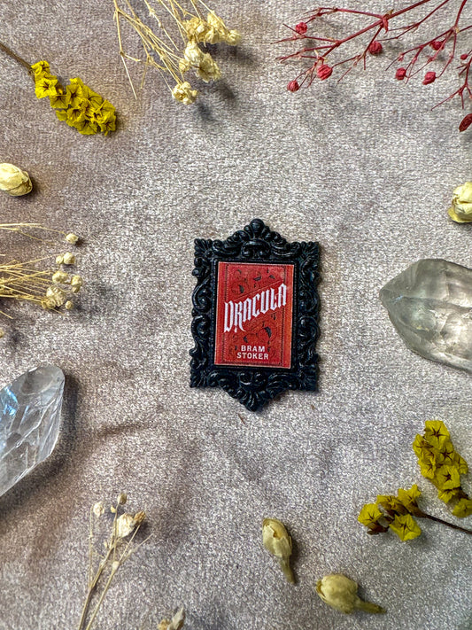 Dracula Book Pin