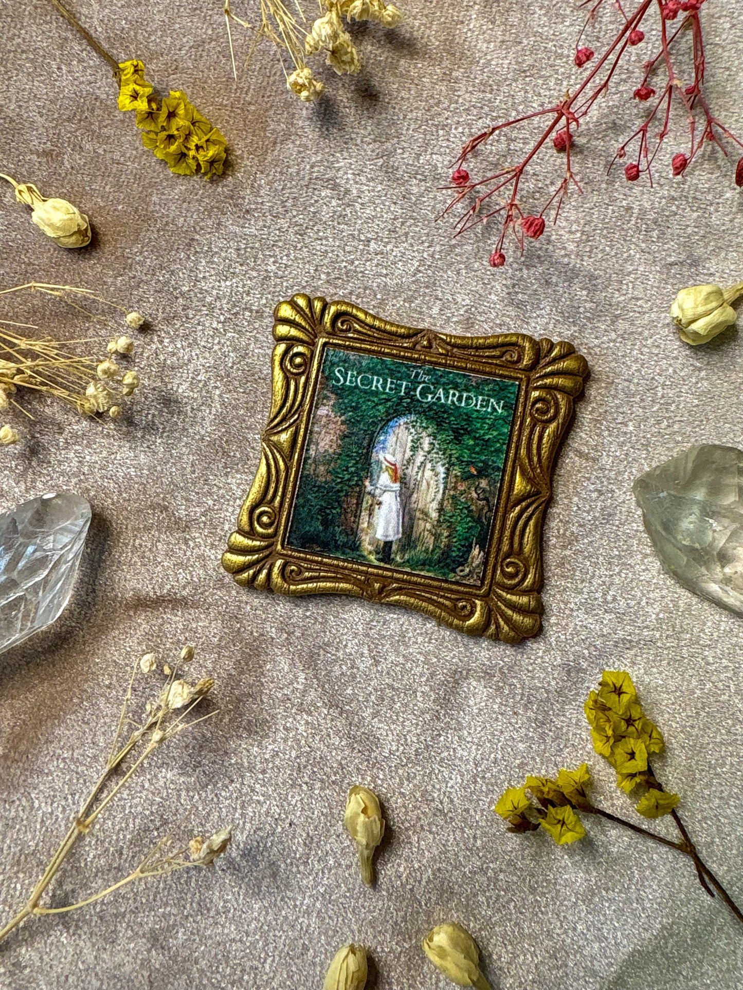 The Secret Garden Book Pin