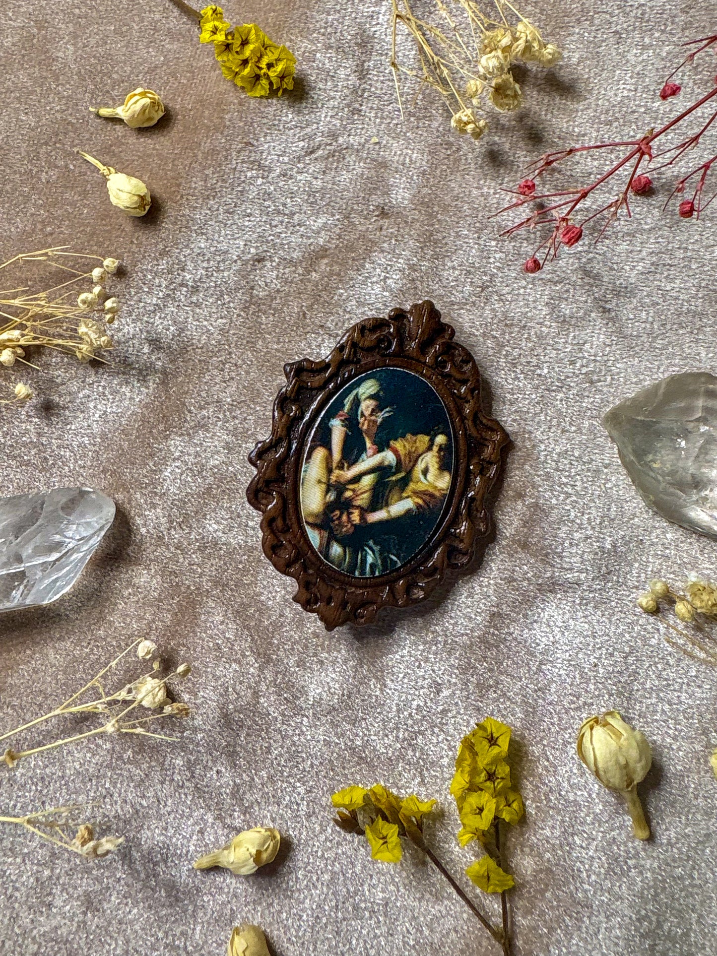 Judith Beheading Holofernes Art Pin