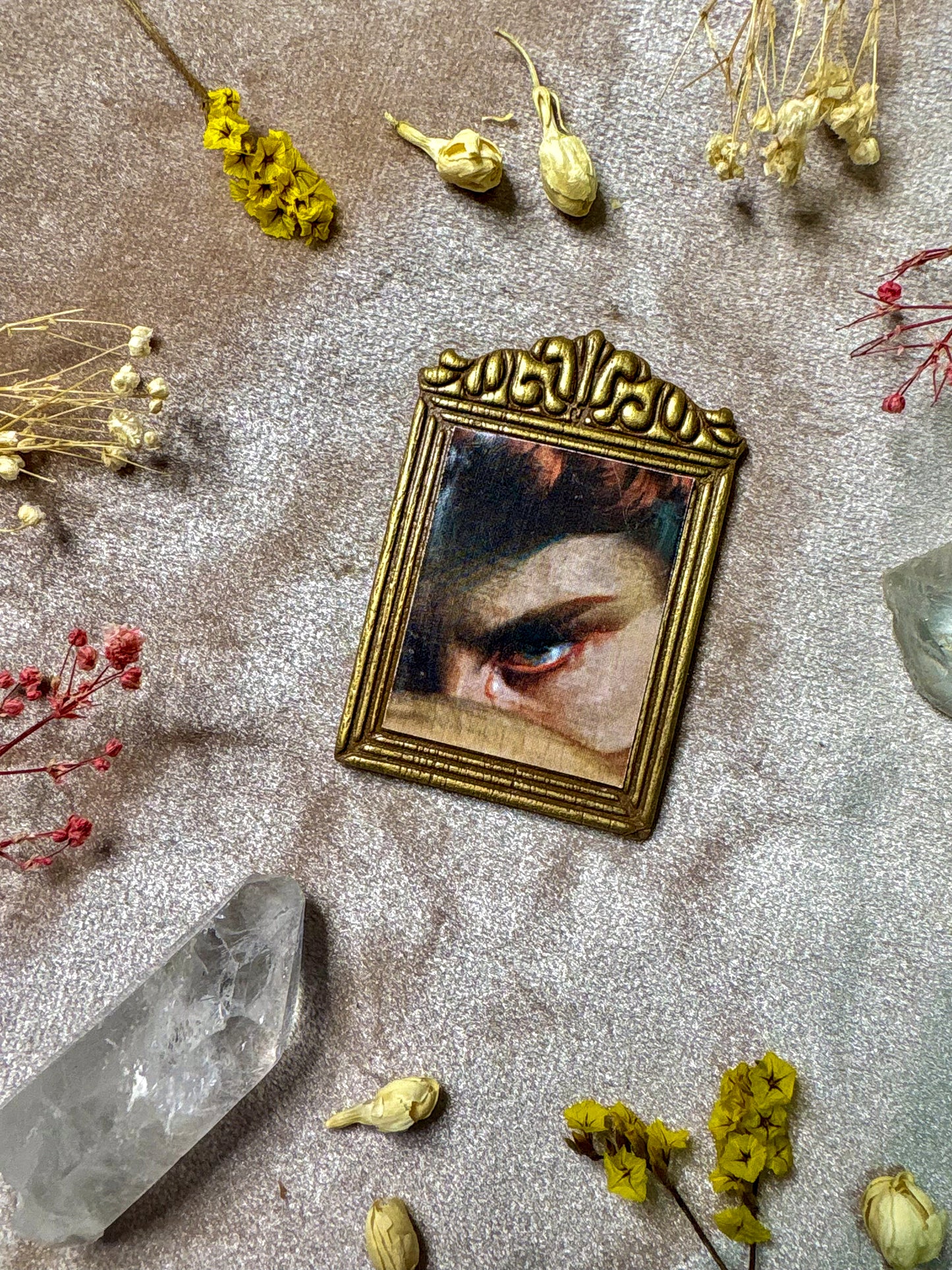 Fallen Angel Art Pin