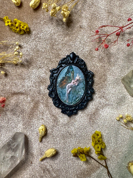Butterfly Fairy Art Pin