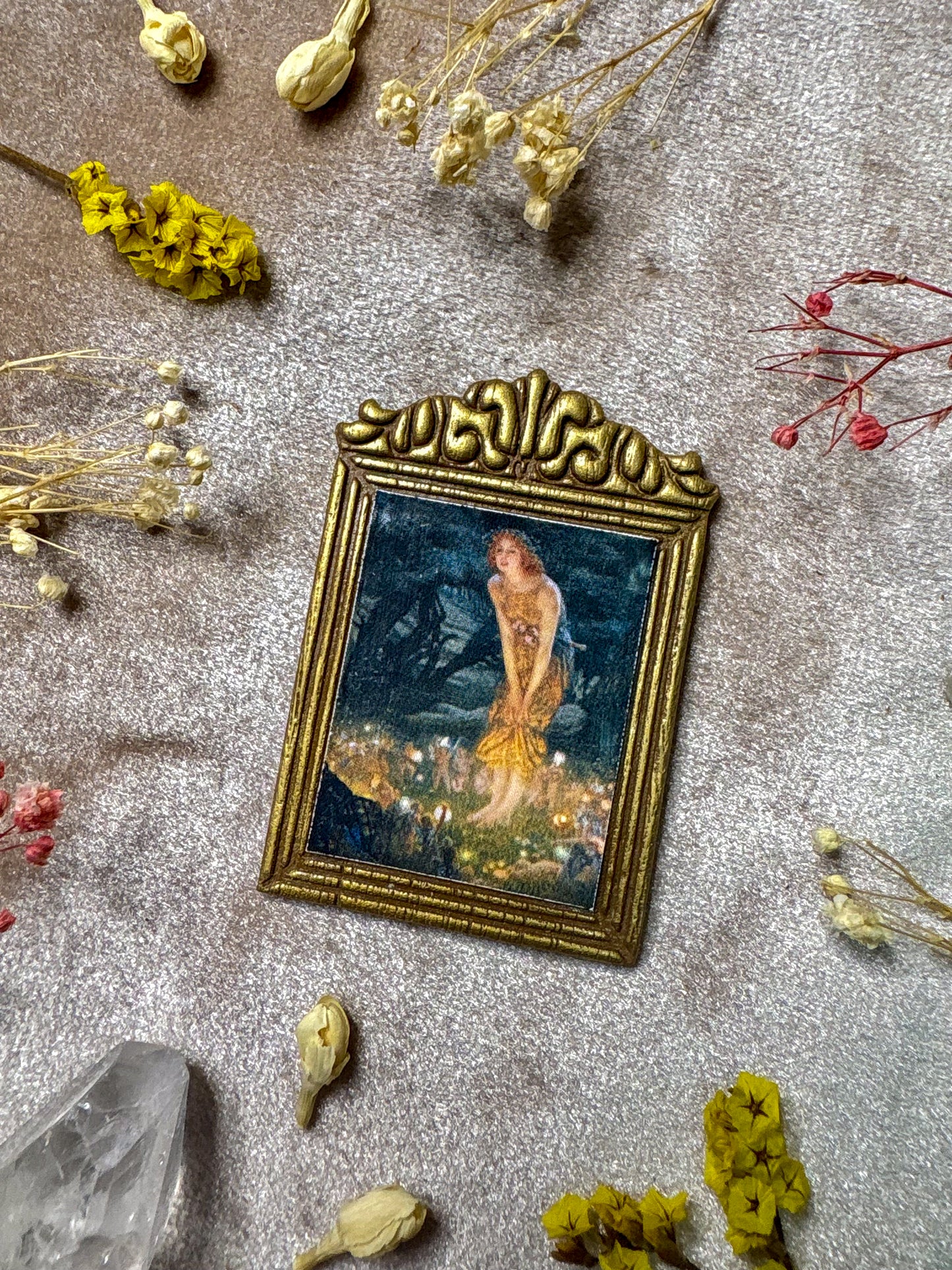 Midsummer Eve Art Pin