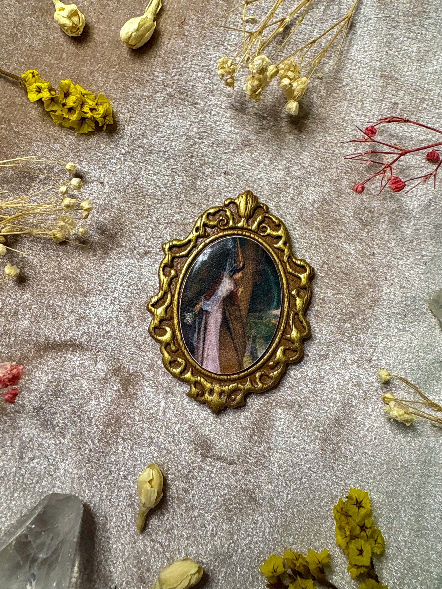 The Secret Rendezvous Art Pin