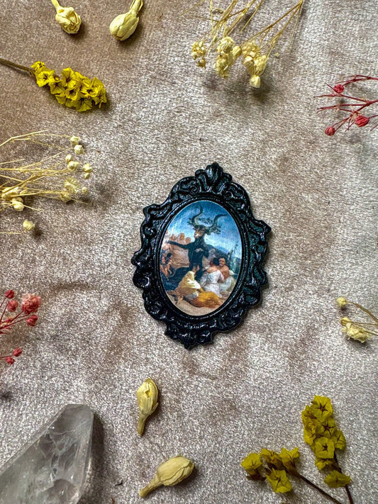 Witches' Sabbath Art Pin