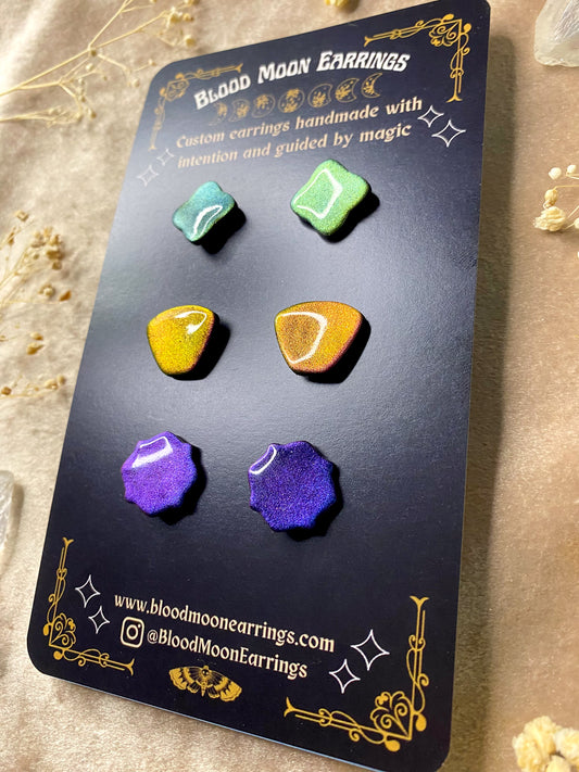Moroccan Jewels (Color Shift) Vibrant Stud Pack