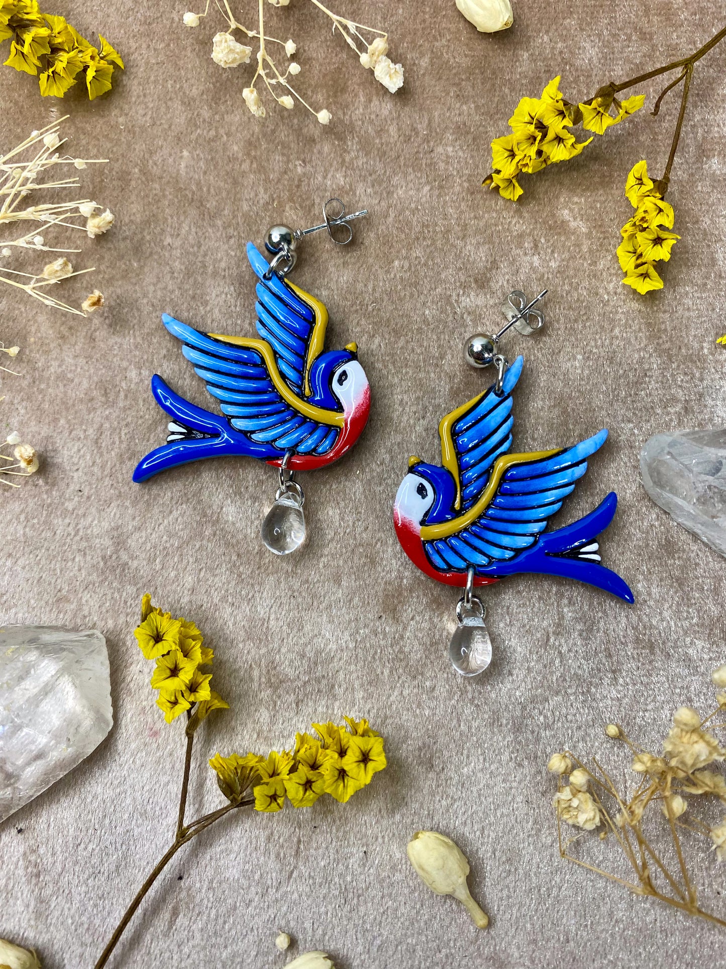 Classic Swallow Earrings