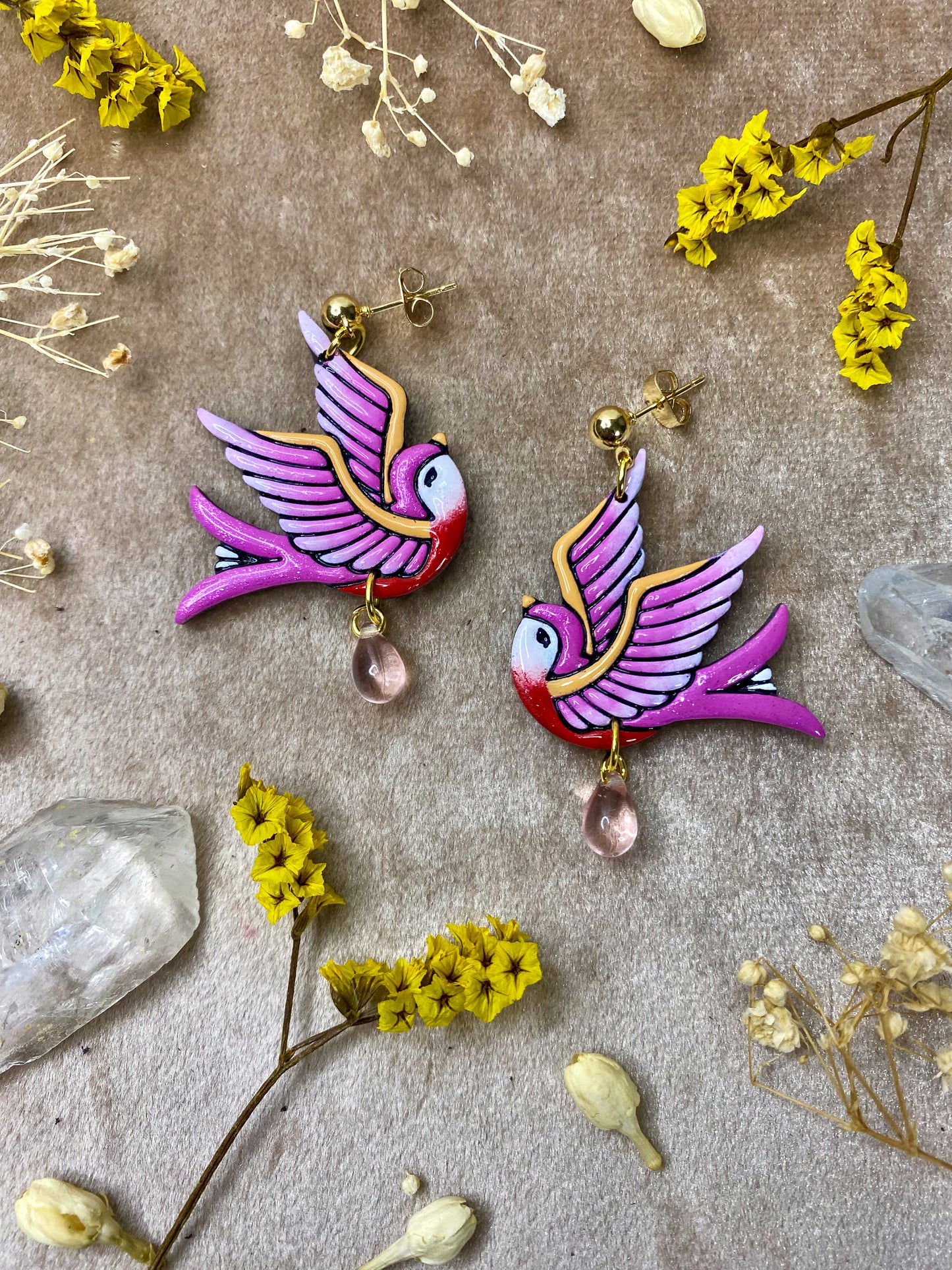 Classic Swallow Earrings