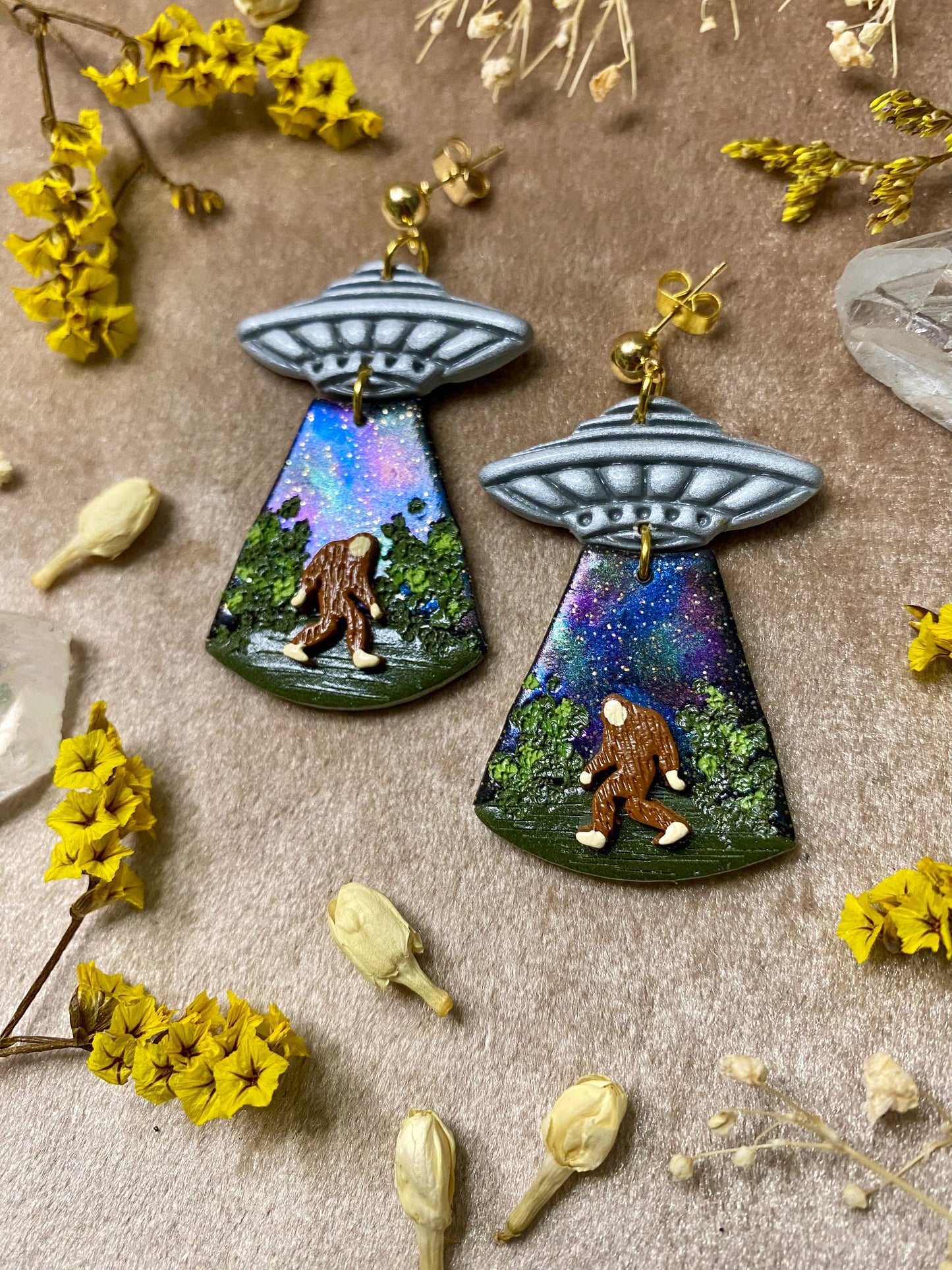 Bigfoot Sighting Earrings