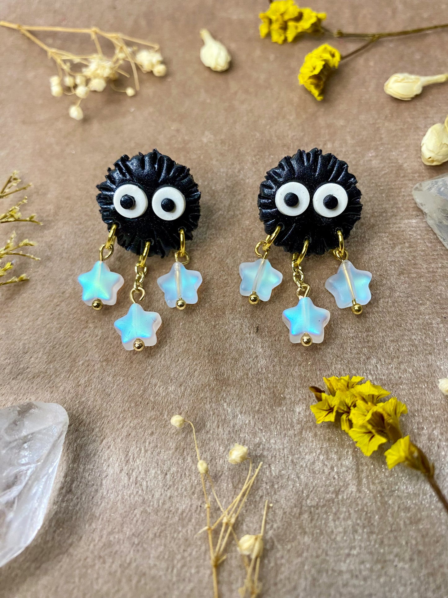 Dust Fairy Stud Earrings