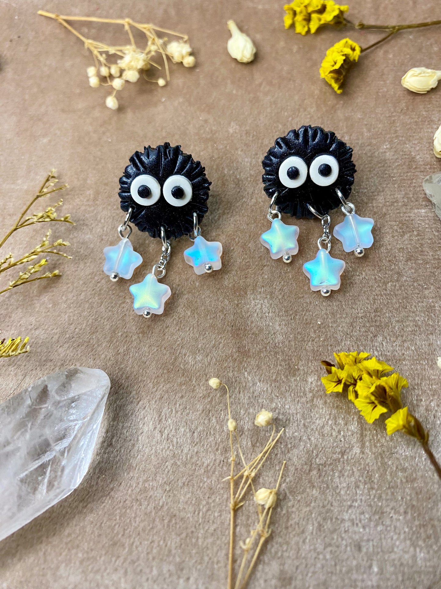 Dust Fairy Stud Earrings