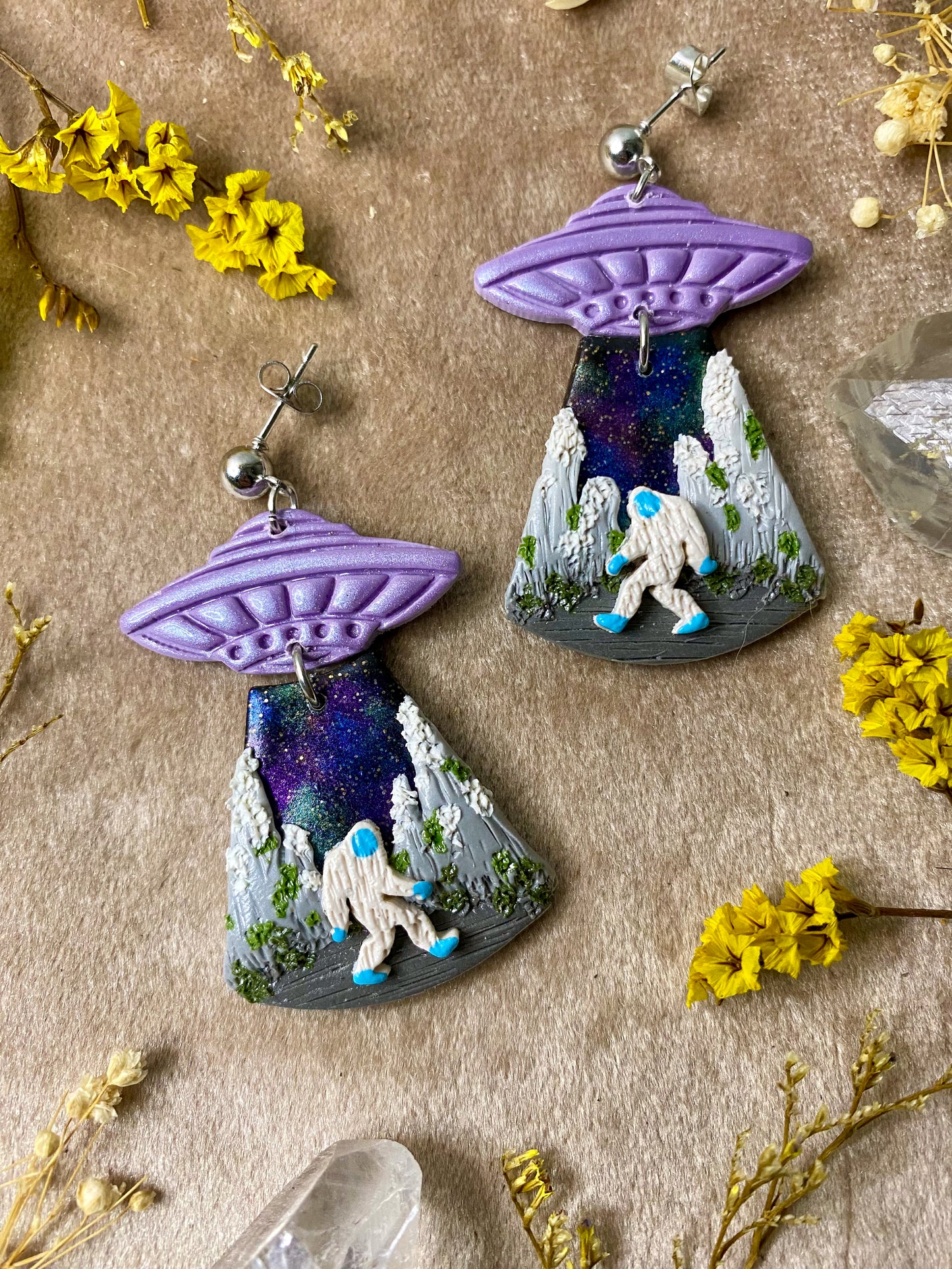 Yeti Sighting Earrings