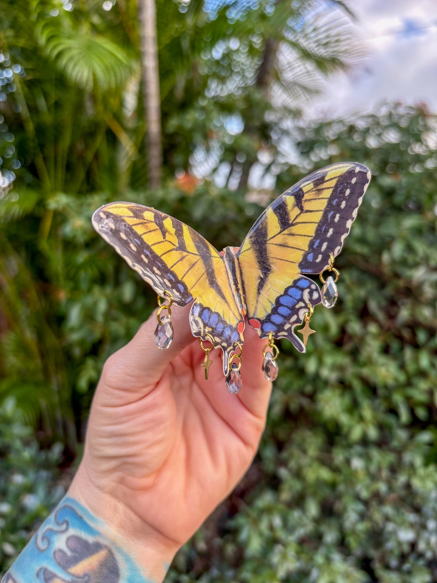 Tiger Swallowtail Large Hair Clip
