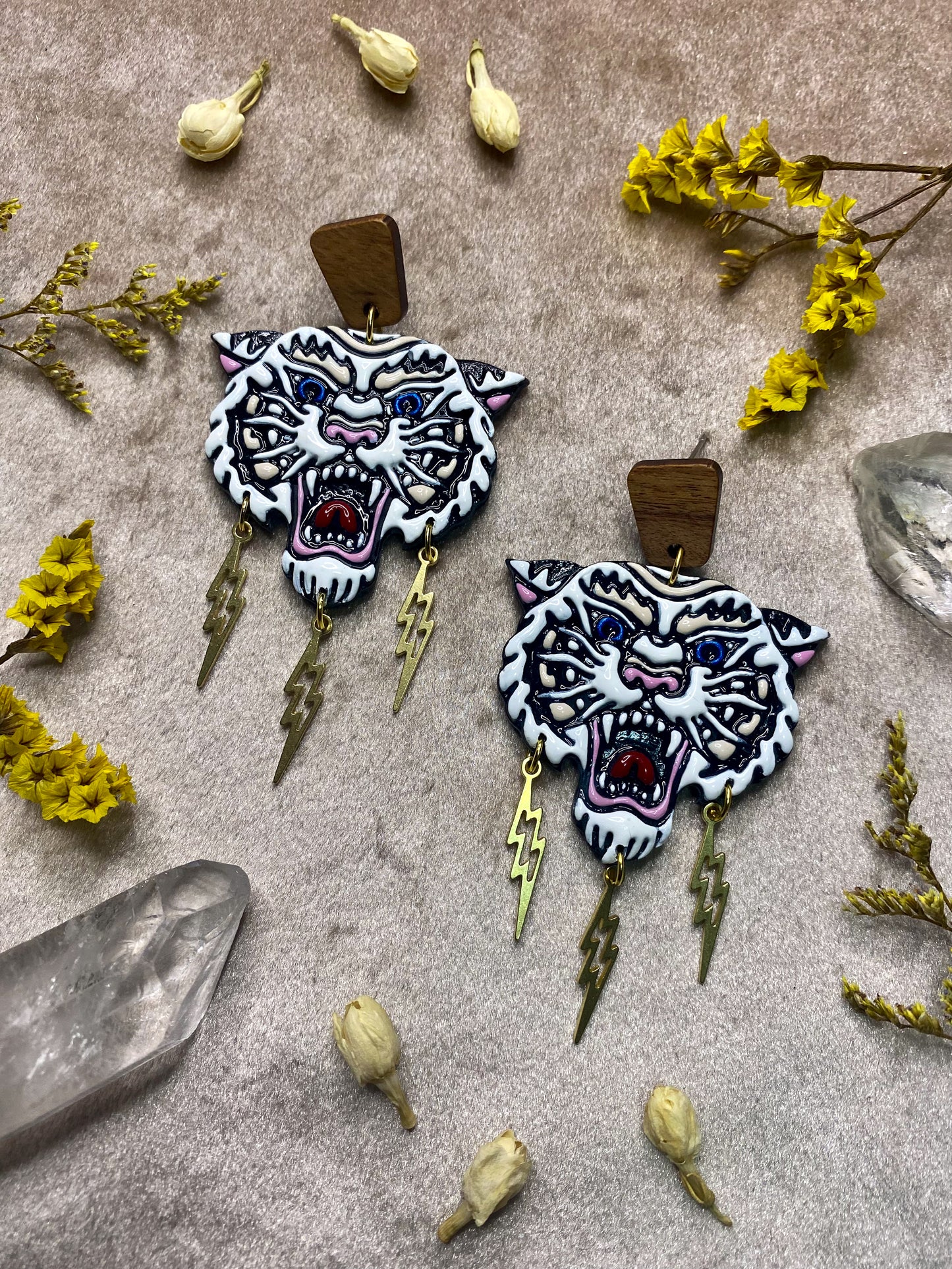 Roaring Tigers Earrings
