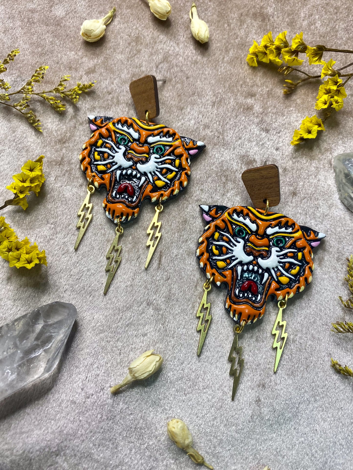 Roaring Tigers Earrings