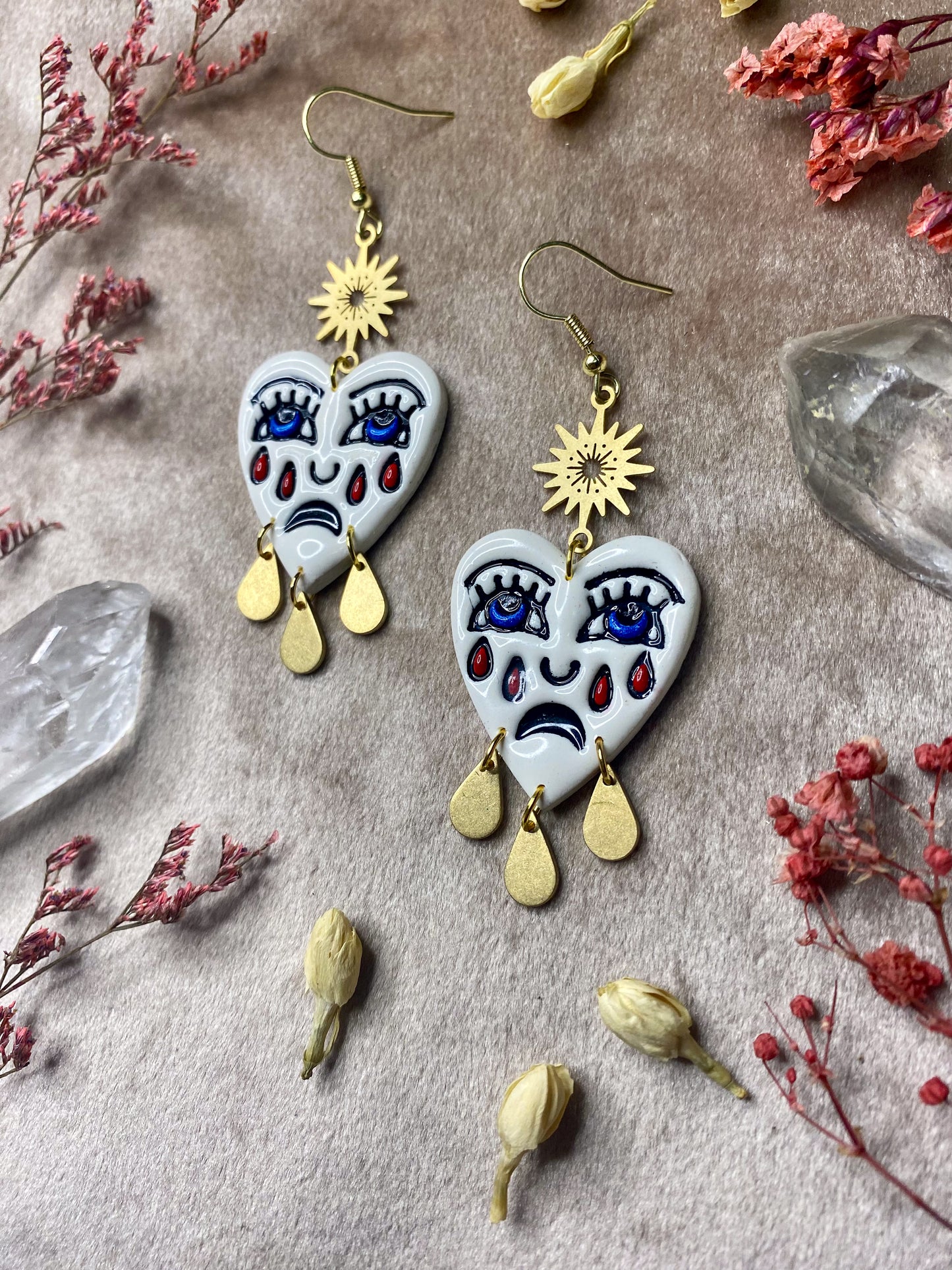 Cry Your Heart Out Earrings