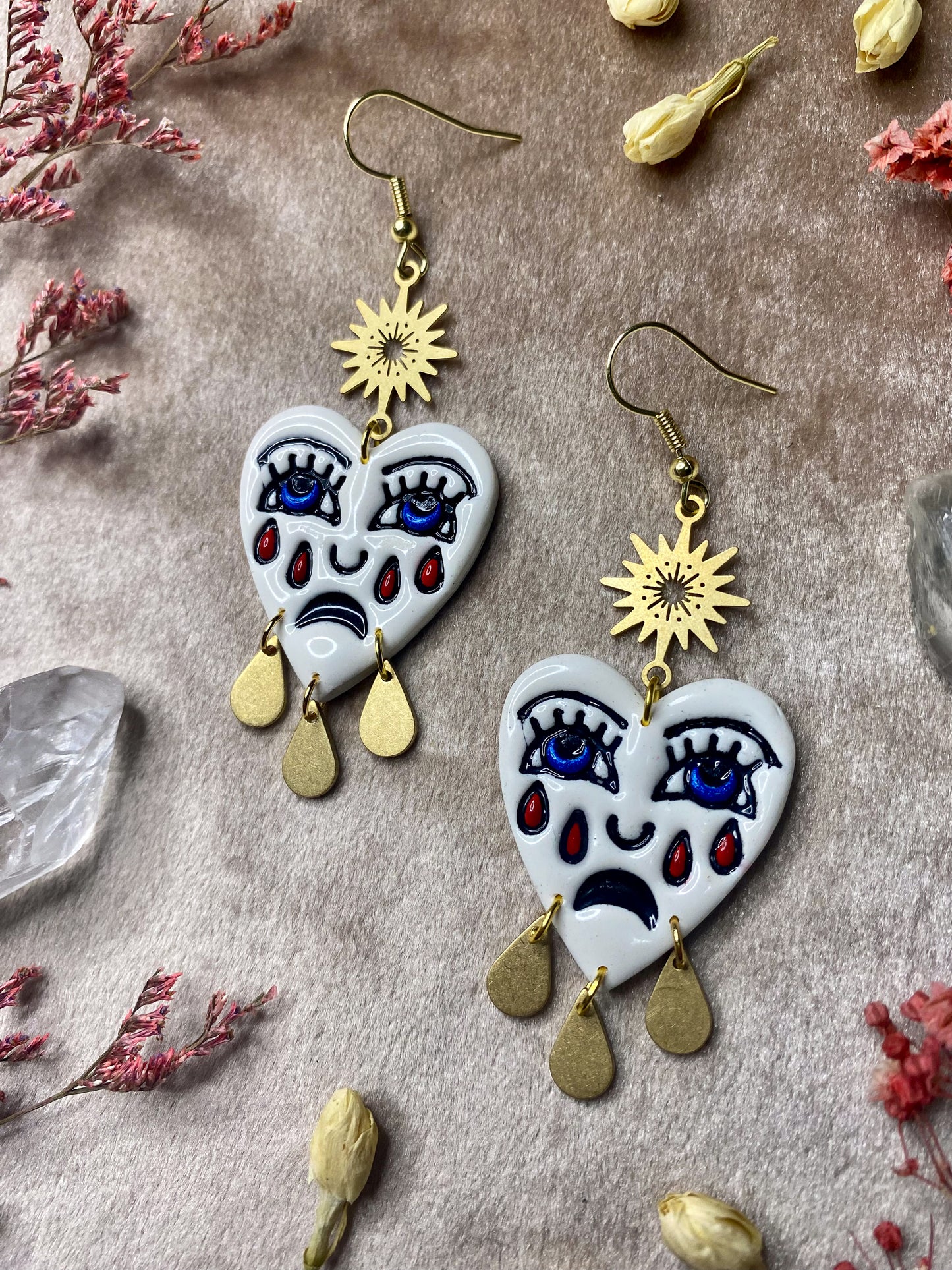 Cry Your Heart Out Earrings