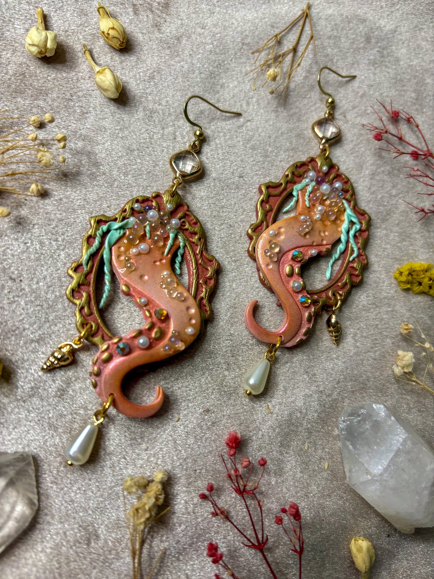 Tentacle Frame Earrings
