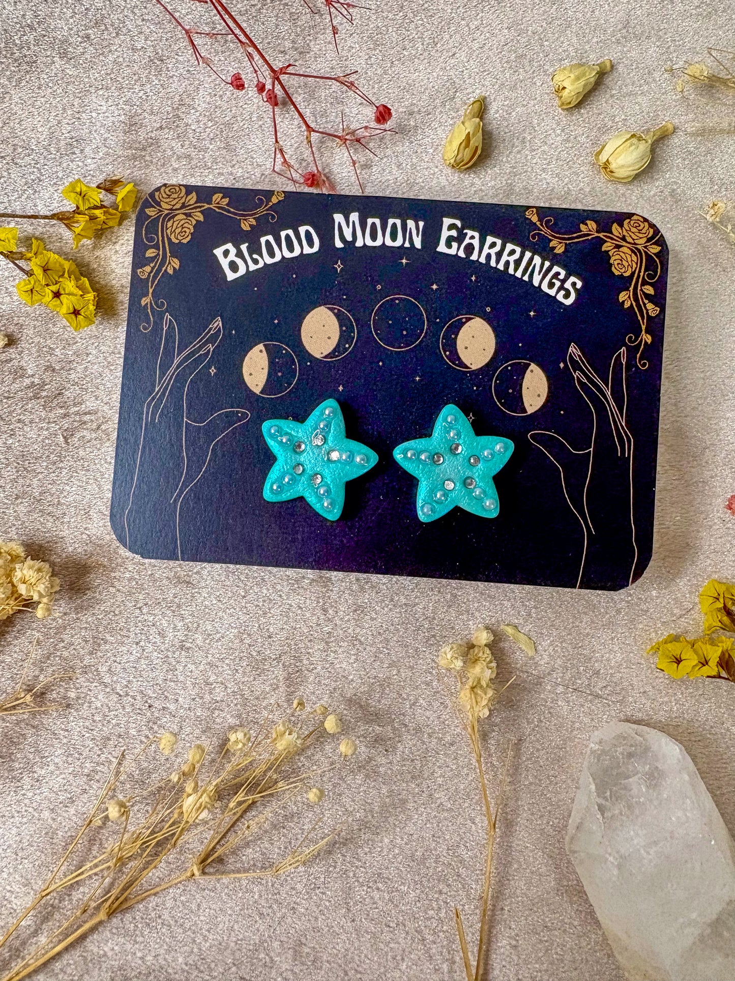 Starfish Stud Earrings