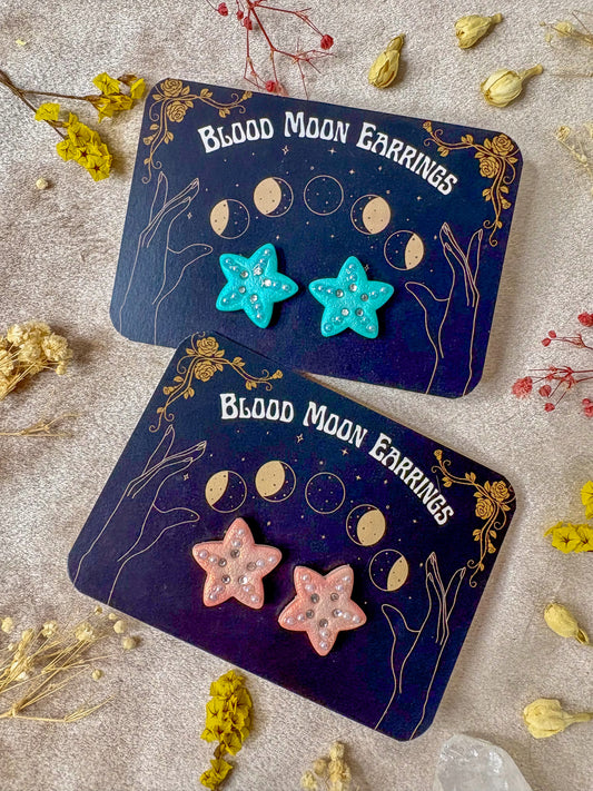 Starfish Stud Earrings