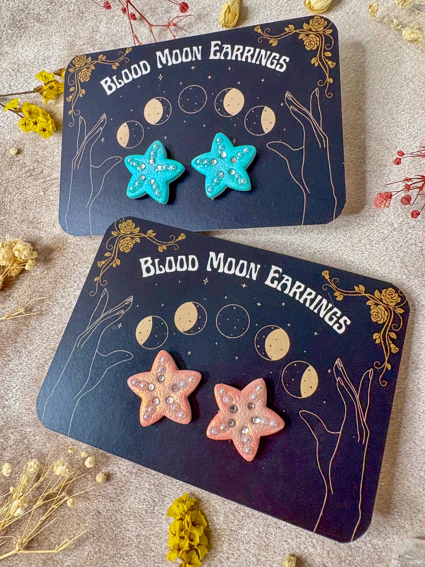 Starfish Stud Earrings