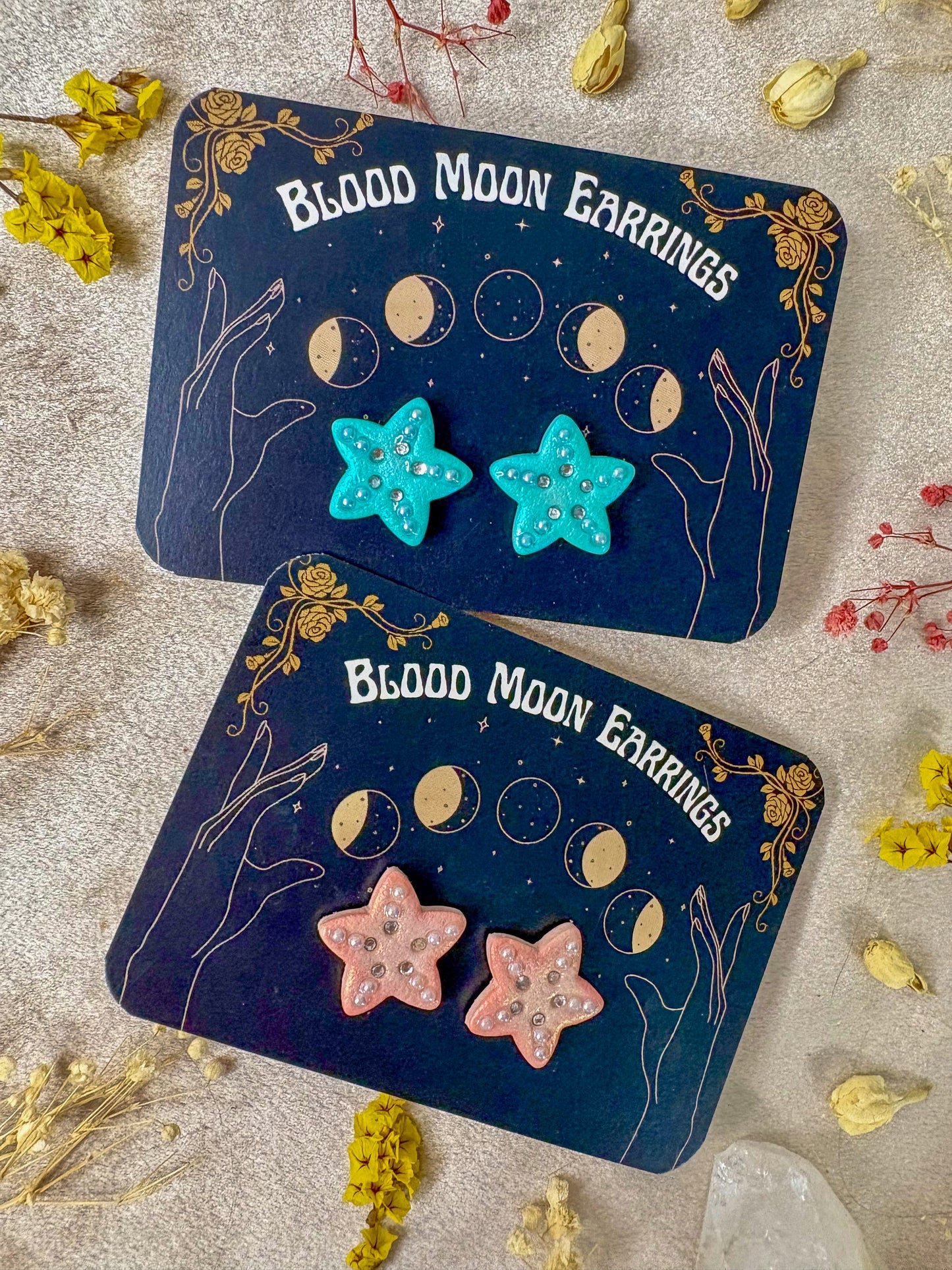 Starfish Stud Earrings