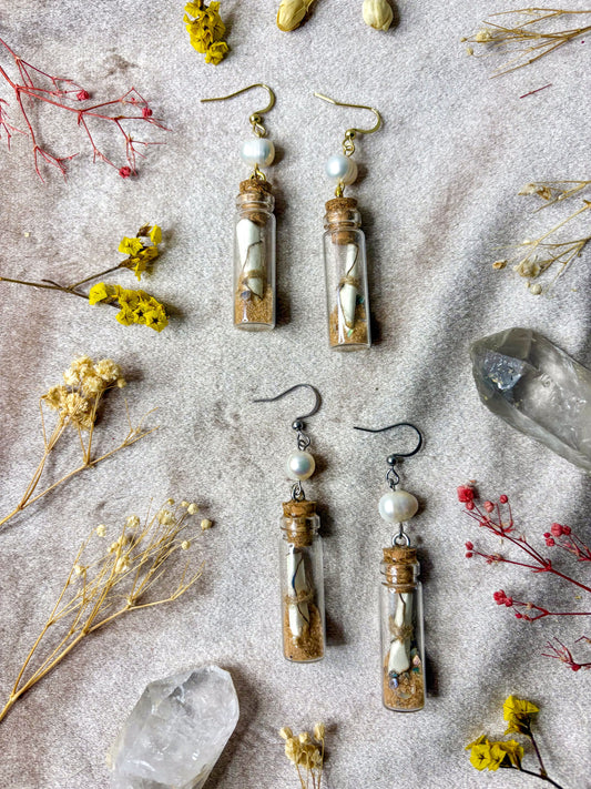 Message in a Bottle Earrings