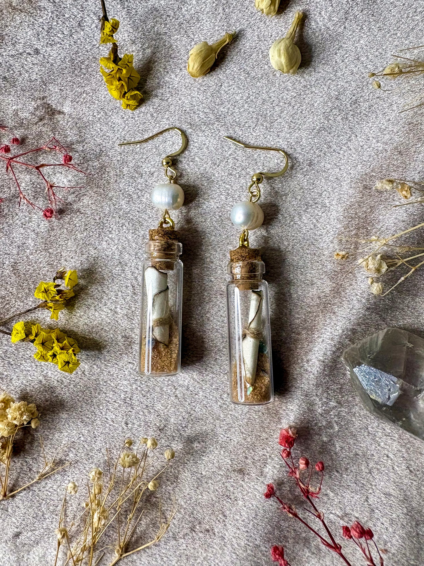 Message in a Bottle Earrings