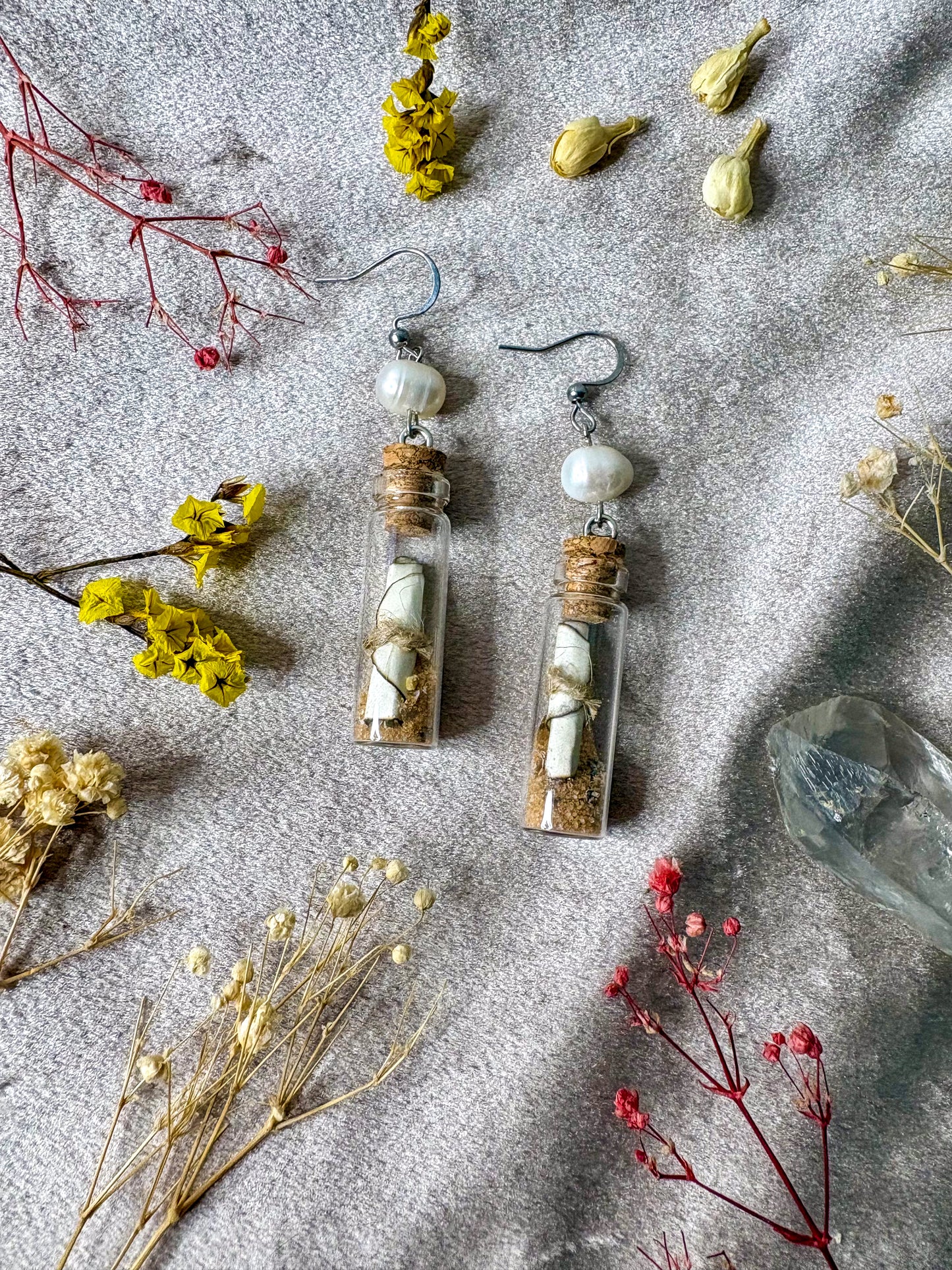 Message in a Bottle Earrings
