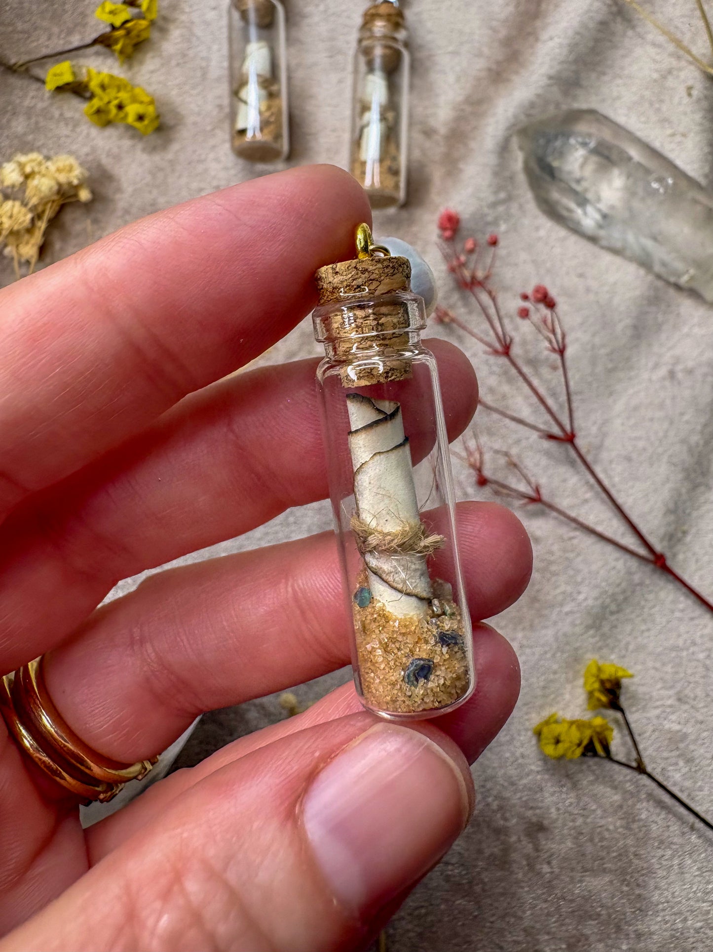 Message in a Bottle Earrings