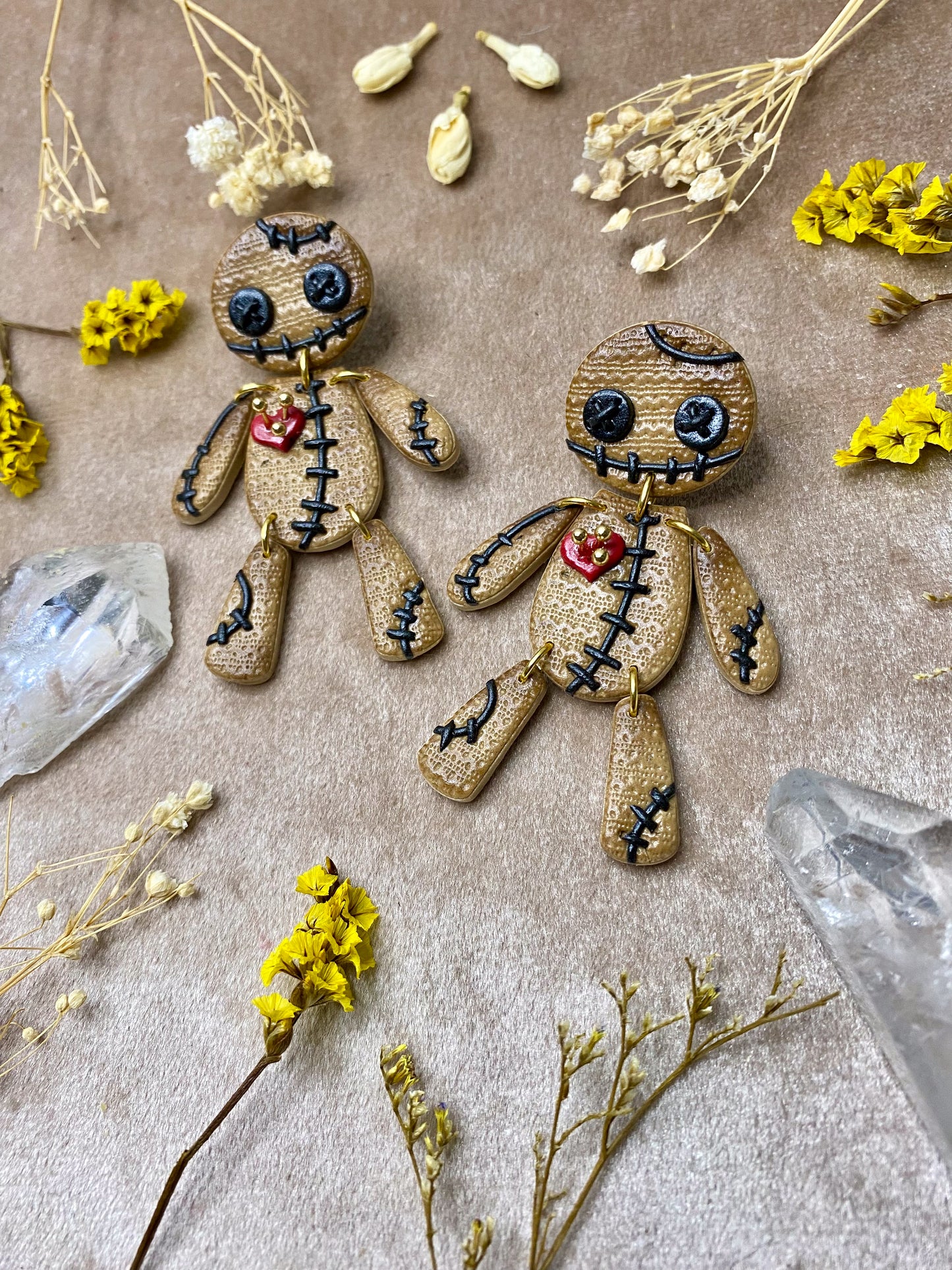 Voodoo Doll Earrings