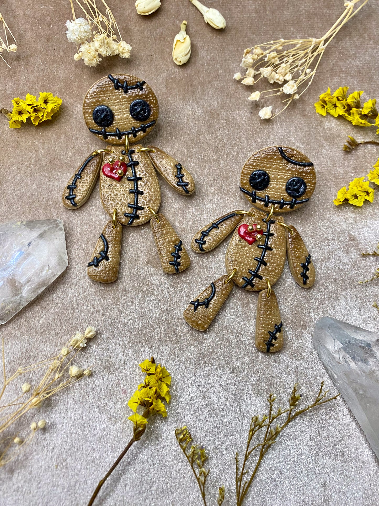 Voodoo Doll Earrings