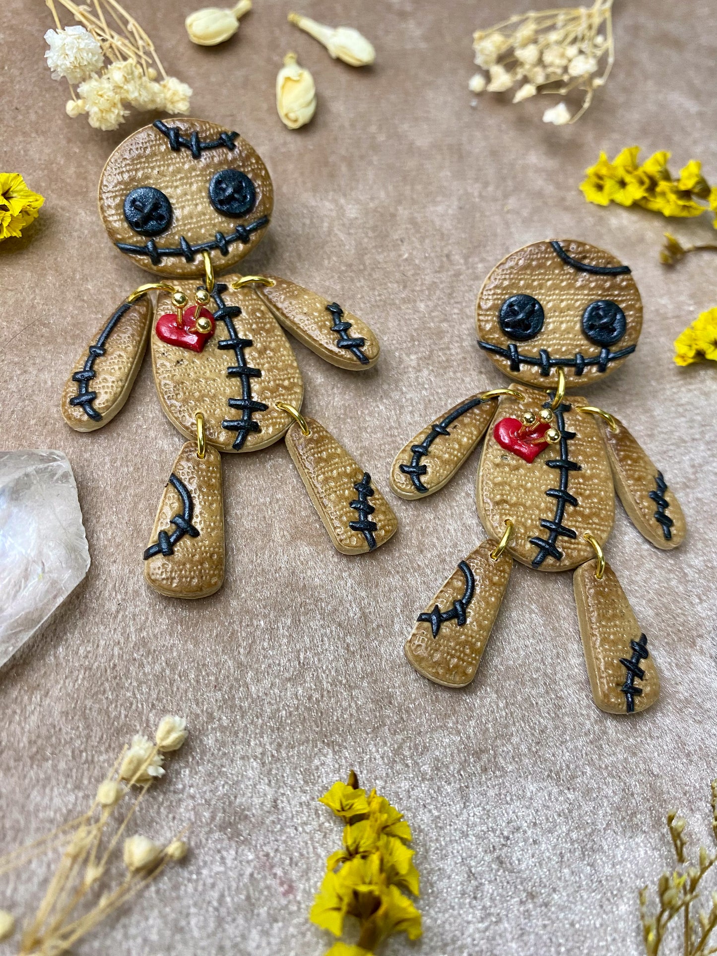 Voodoo Doll Earrings