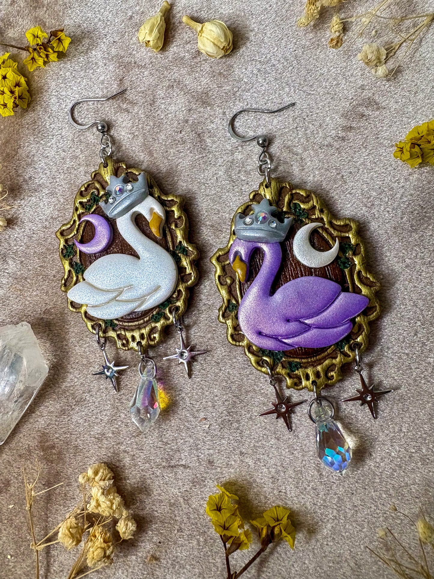 Swan Princess Earrings