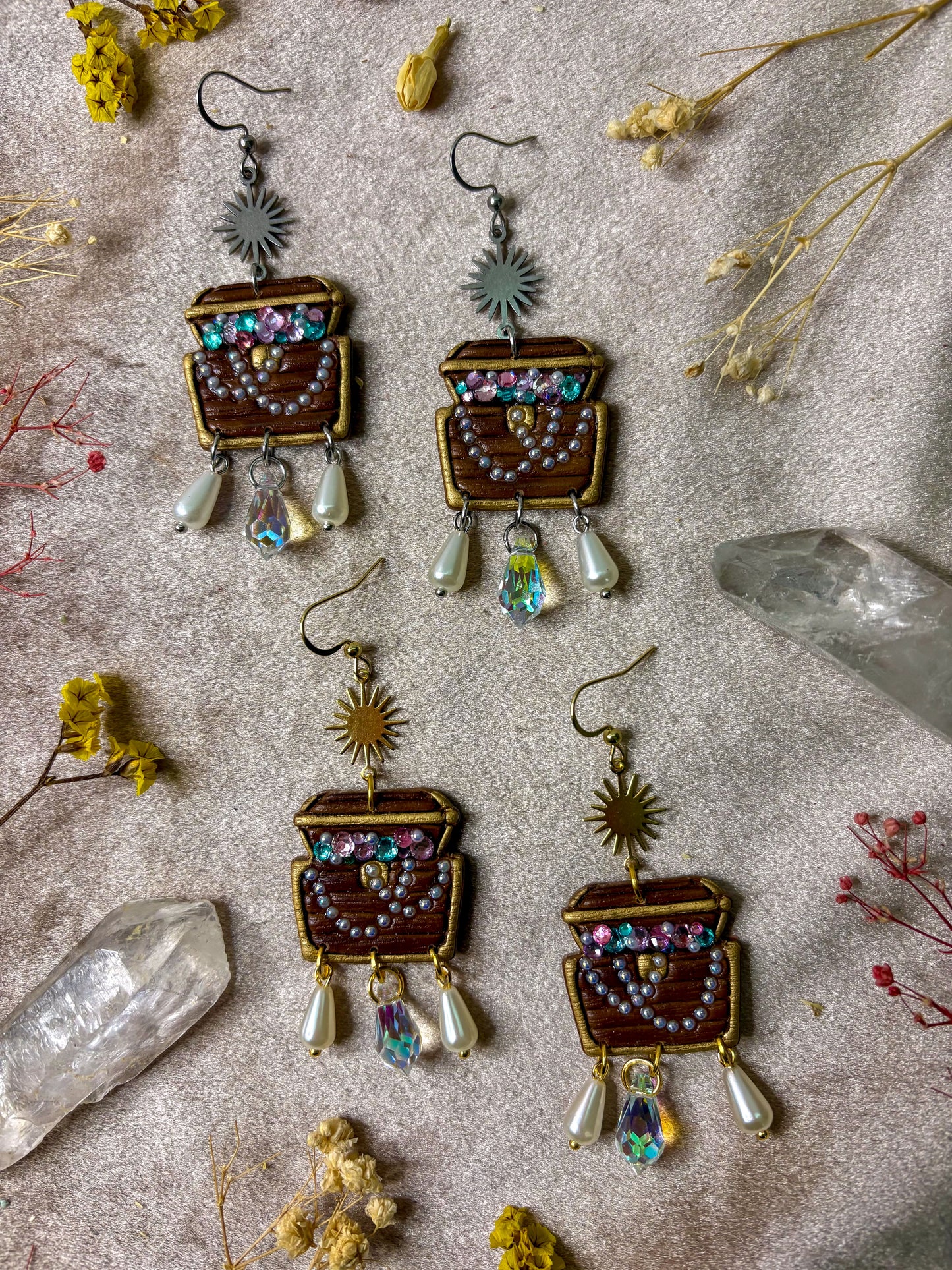 Treasure Chest Earrings