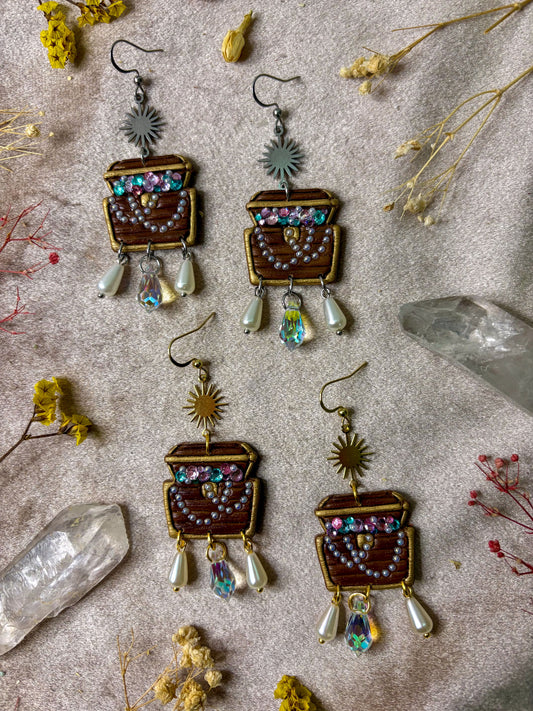 Treasure Chest Earrings
