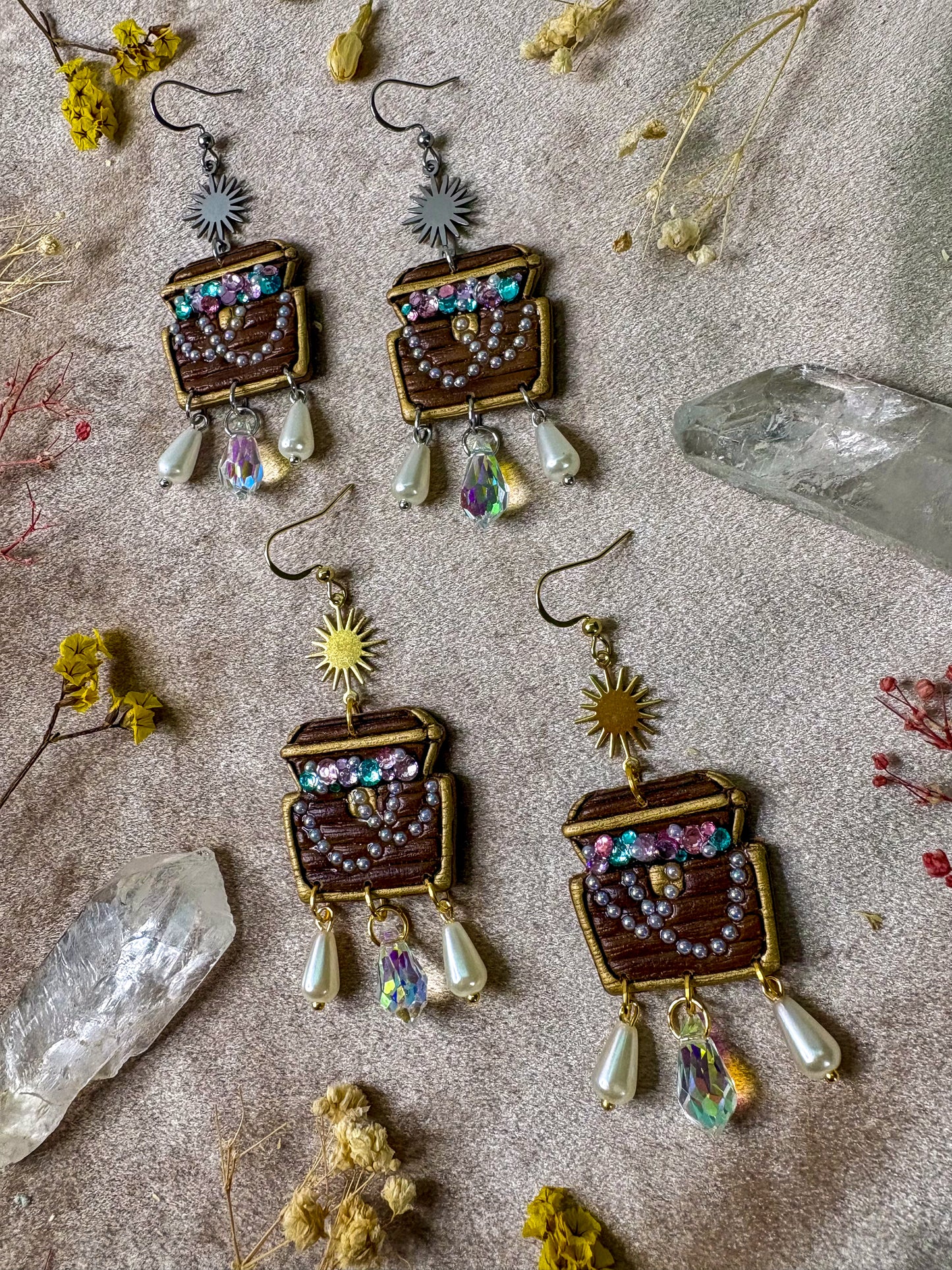 Treasure Chest Earrings