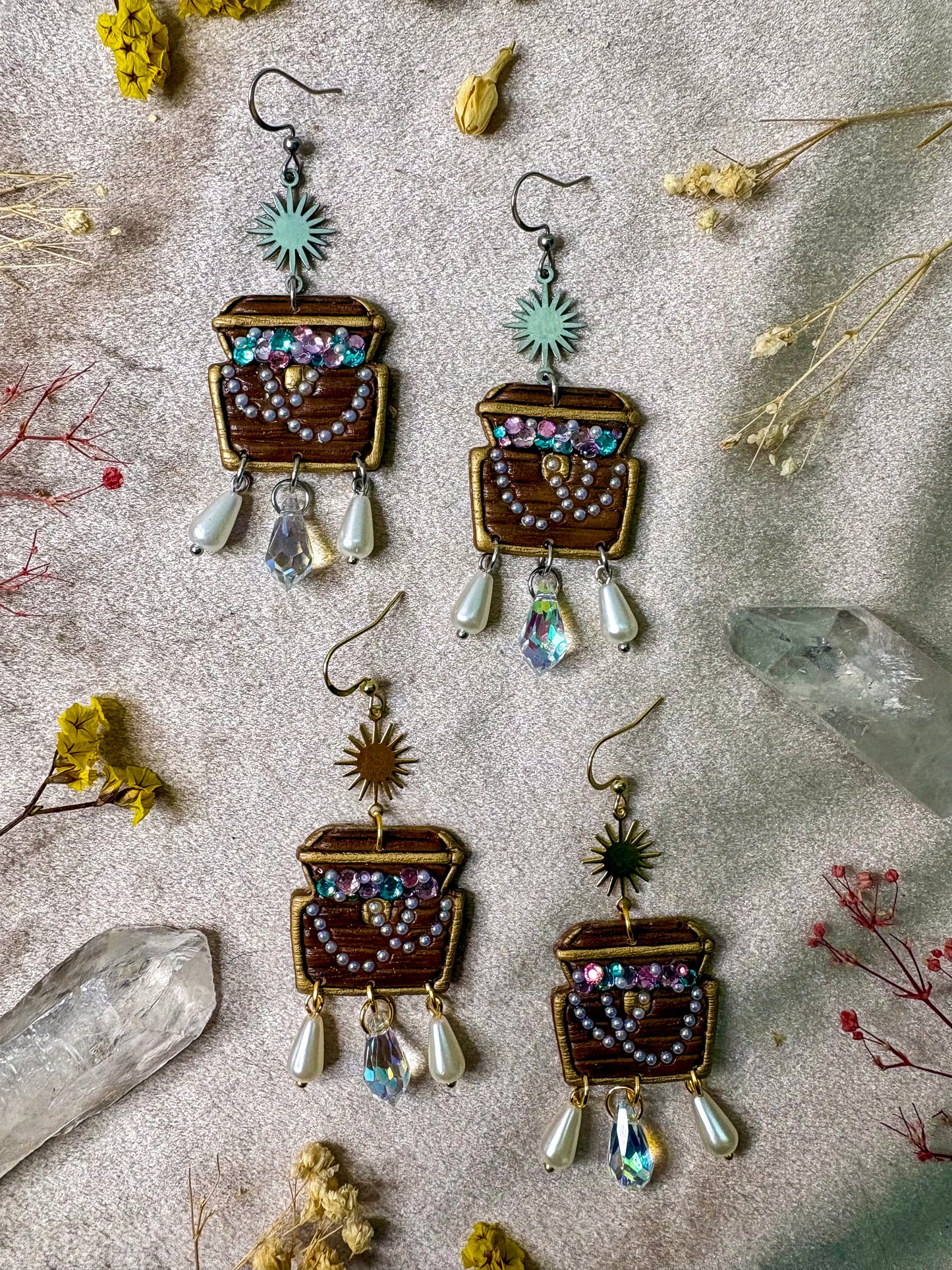 Treasure Chest Earrings