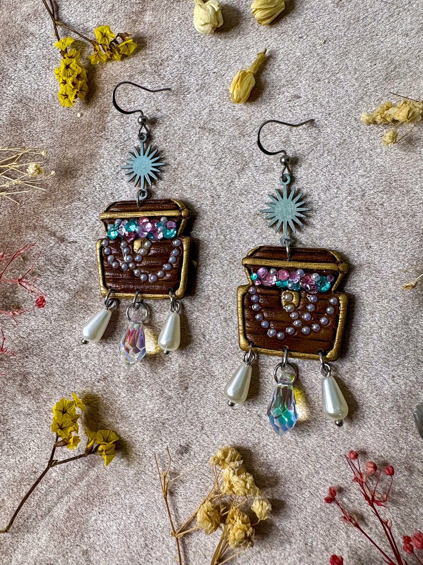 Treasure Chest Earrings