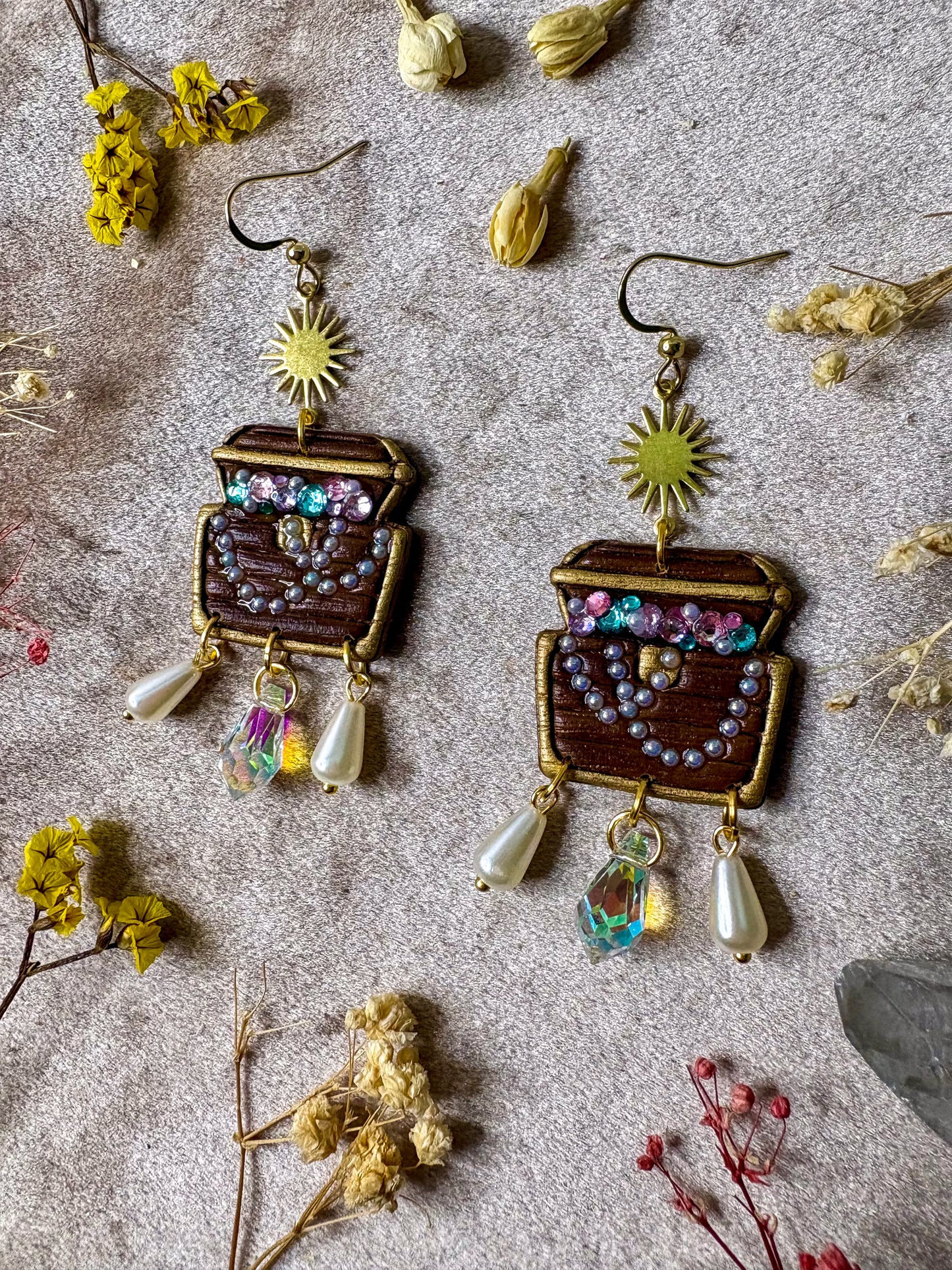 Treasure Chest Earrings