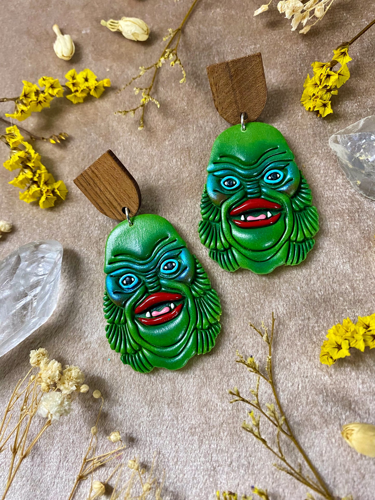 Sexy Swamp Thing Earrings