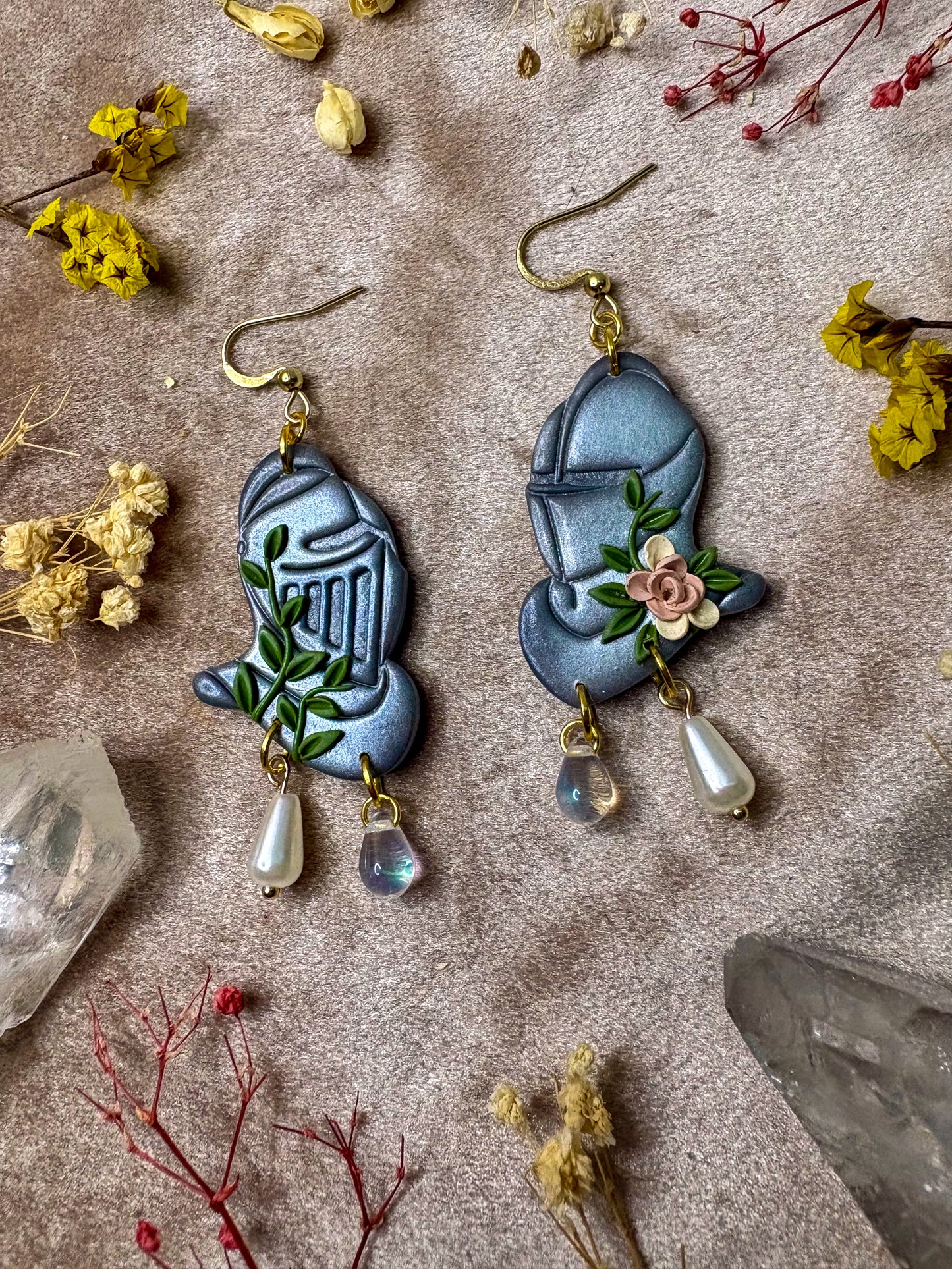 Knight in Shining Armor Earrings
