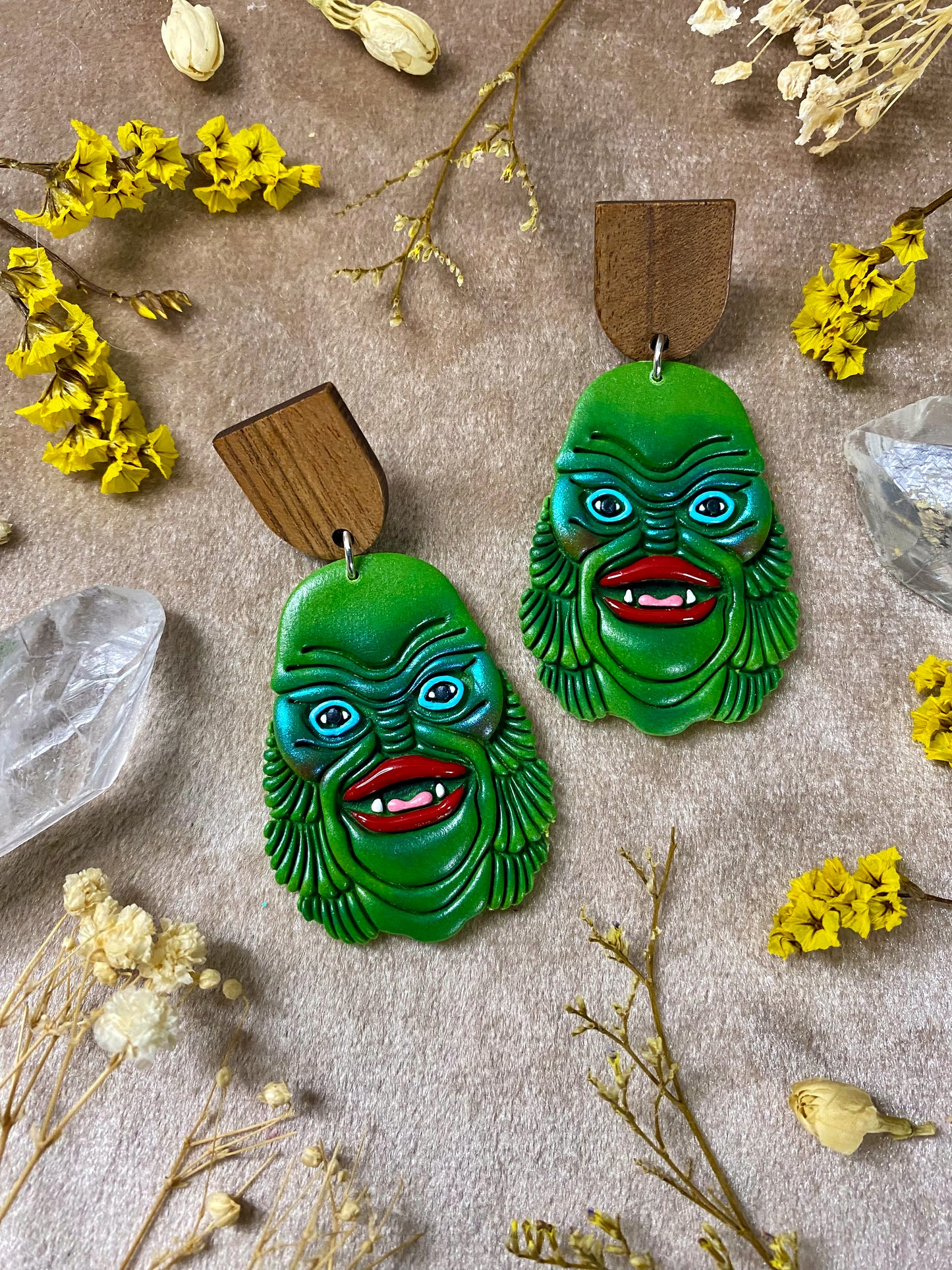 Sexy Swamp Thing Earrings