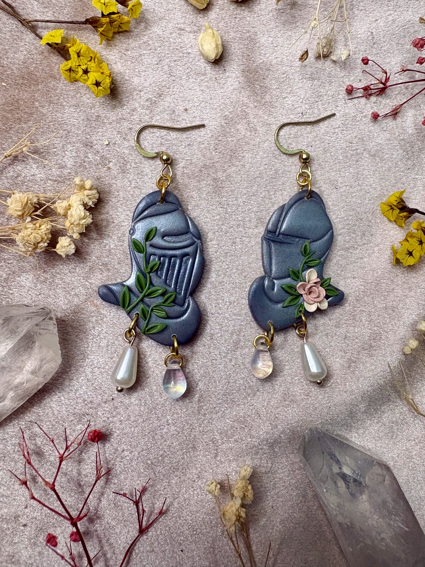 Knight in Shining Armor Earrings
