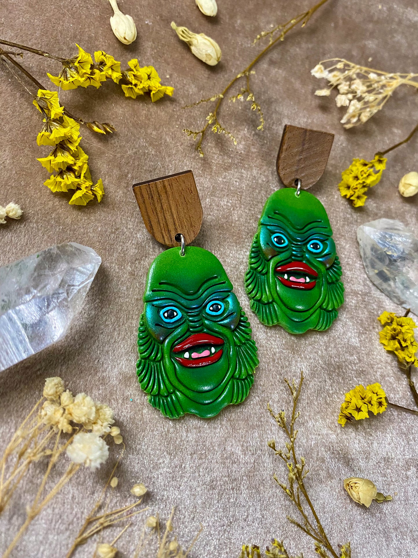 Sexy Swamp Thing Earrings