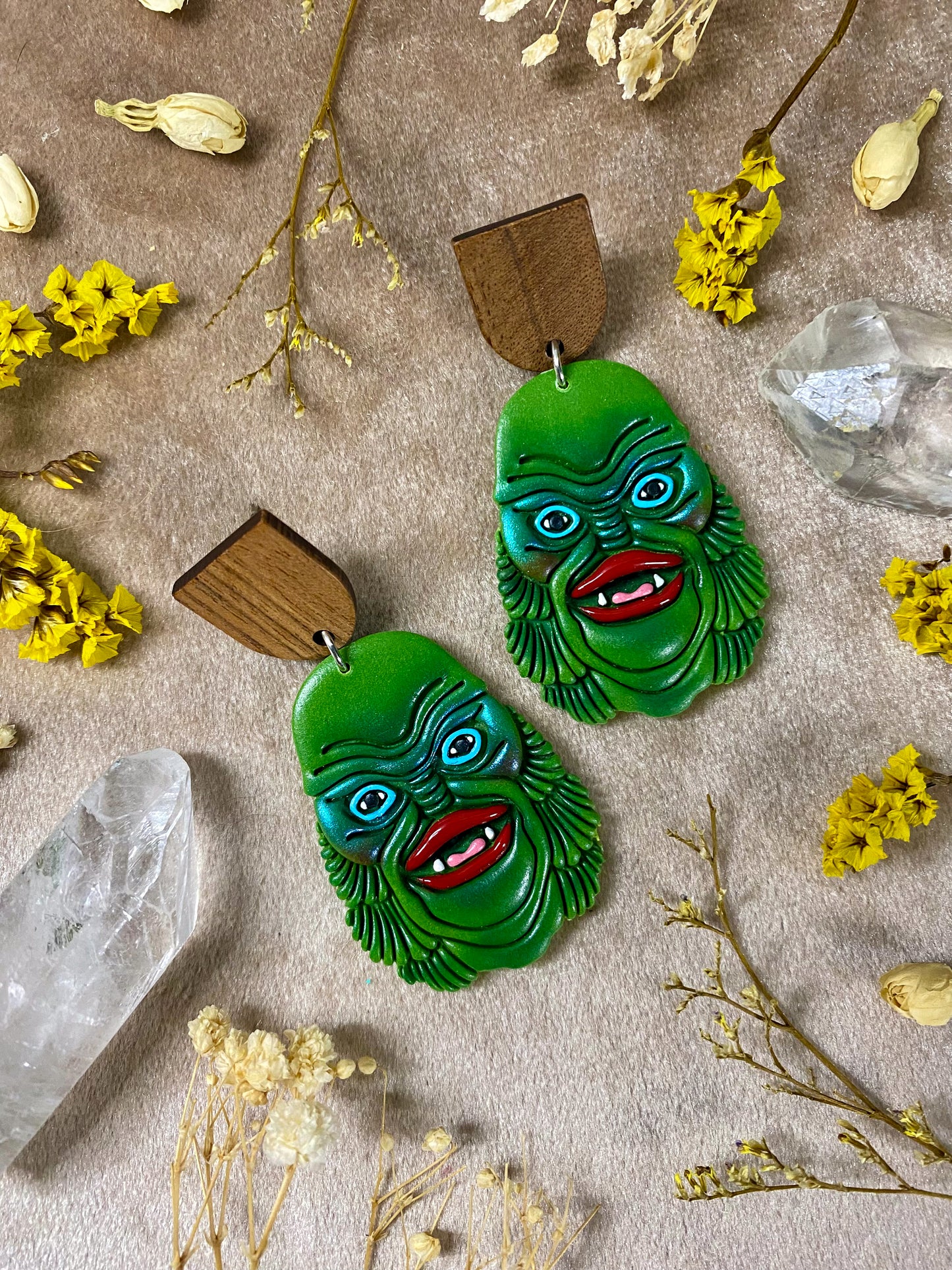 Sexy Swamp Thing Earrings