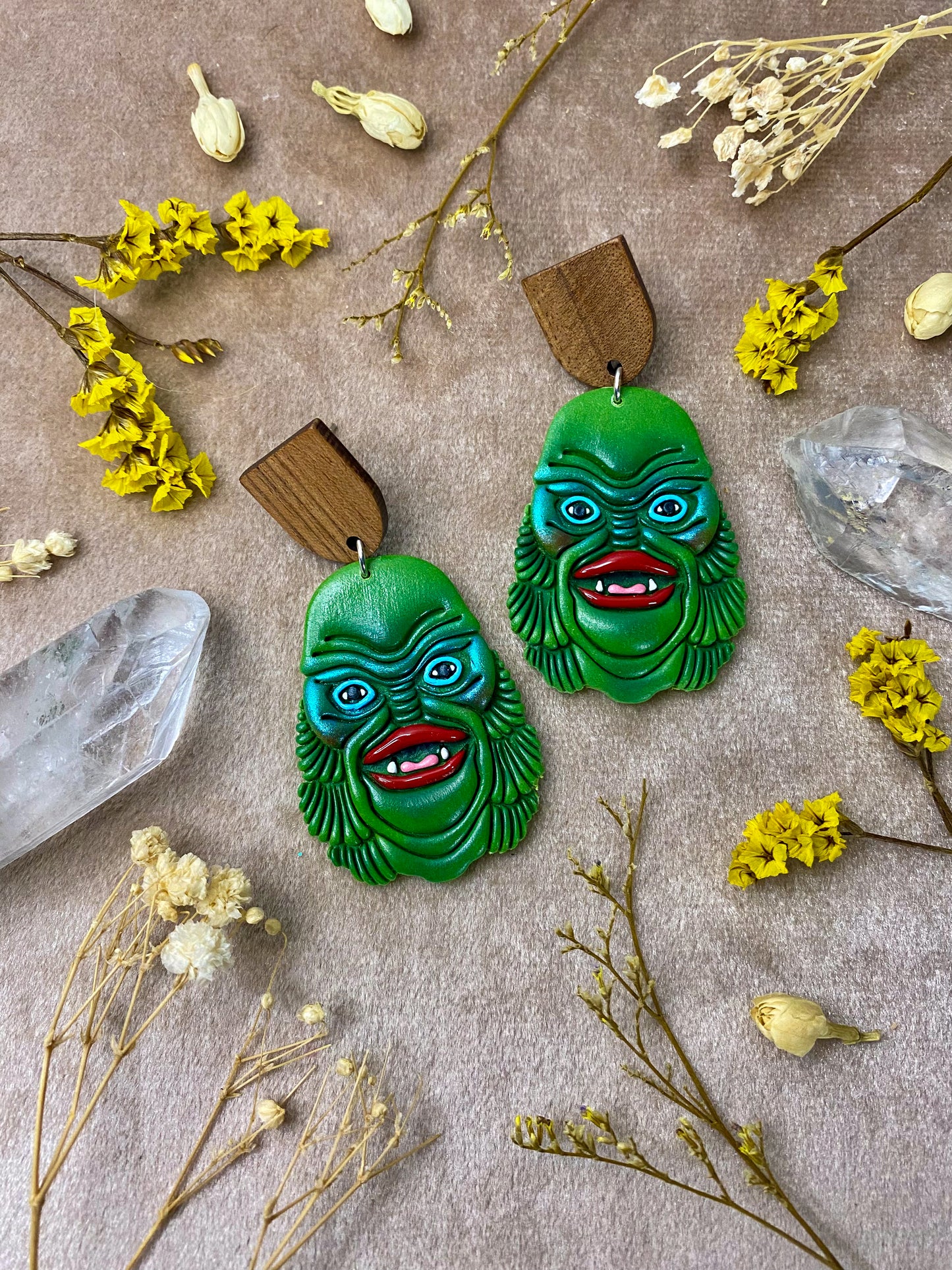 Sexy Swamp Thing Earrings